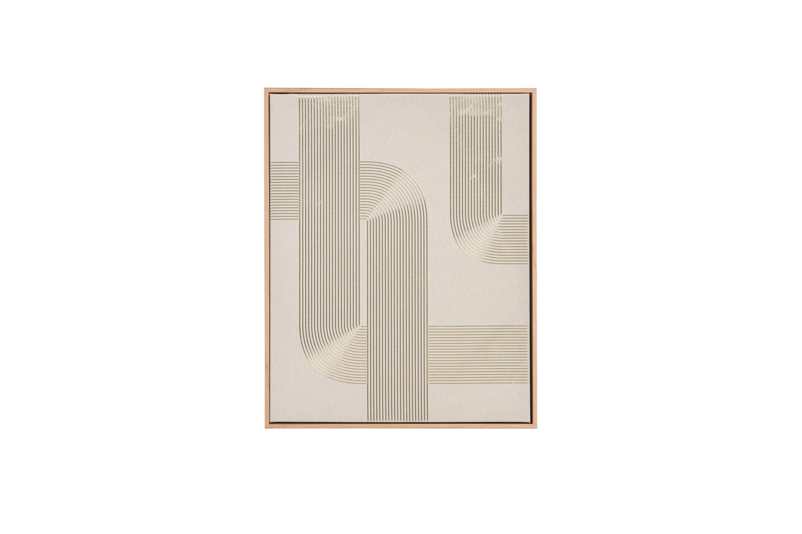 KUNSTDRUCK Abstraktes, Strukturen 40/50/2,3 cm  - Sandfarben/Naturfarben, Basics, Holzwerkstoff/Kunststoff (40/50/2,3cm)