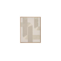 KUNSTDRUCK Abstraktes, Strukturen 40/50/2,3 cm  - Sandfarben/Naturfarben, Basics, Holzwerkstoff/Kunststoff (40/50/2,3cm)