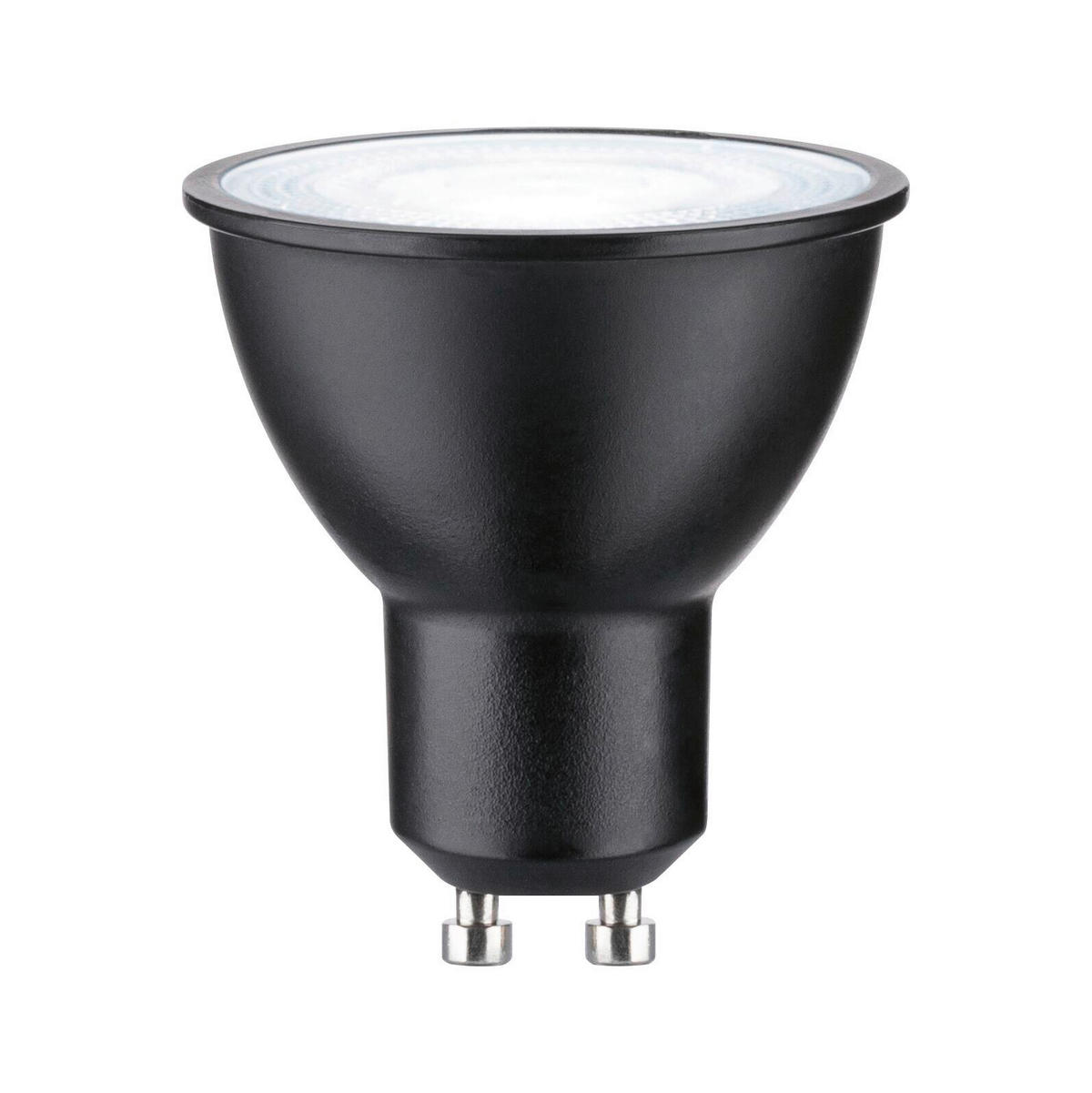 LED-LEUCHTMITTEL GU10 350 lm  - Schwarz, Basics, Kunststoff (5,0/5,5cm) - Paulmann