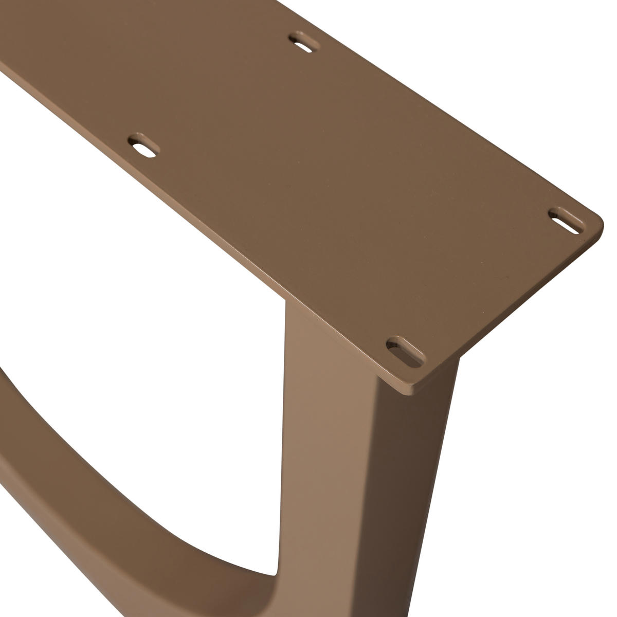 TISCHGESTELL in Metall   - Braun, MODERN, Metall (79/72/10cm) - Livetastic