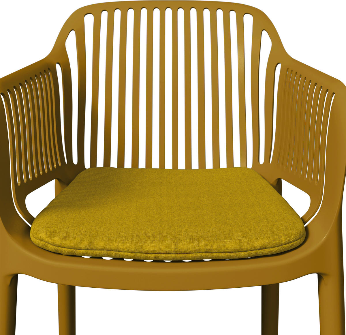 STAPELSESSEL Gelb  - Gelb, Basics, Kunststoff/Textil (55/80/60cm) - Ambia Garden