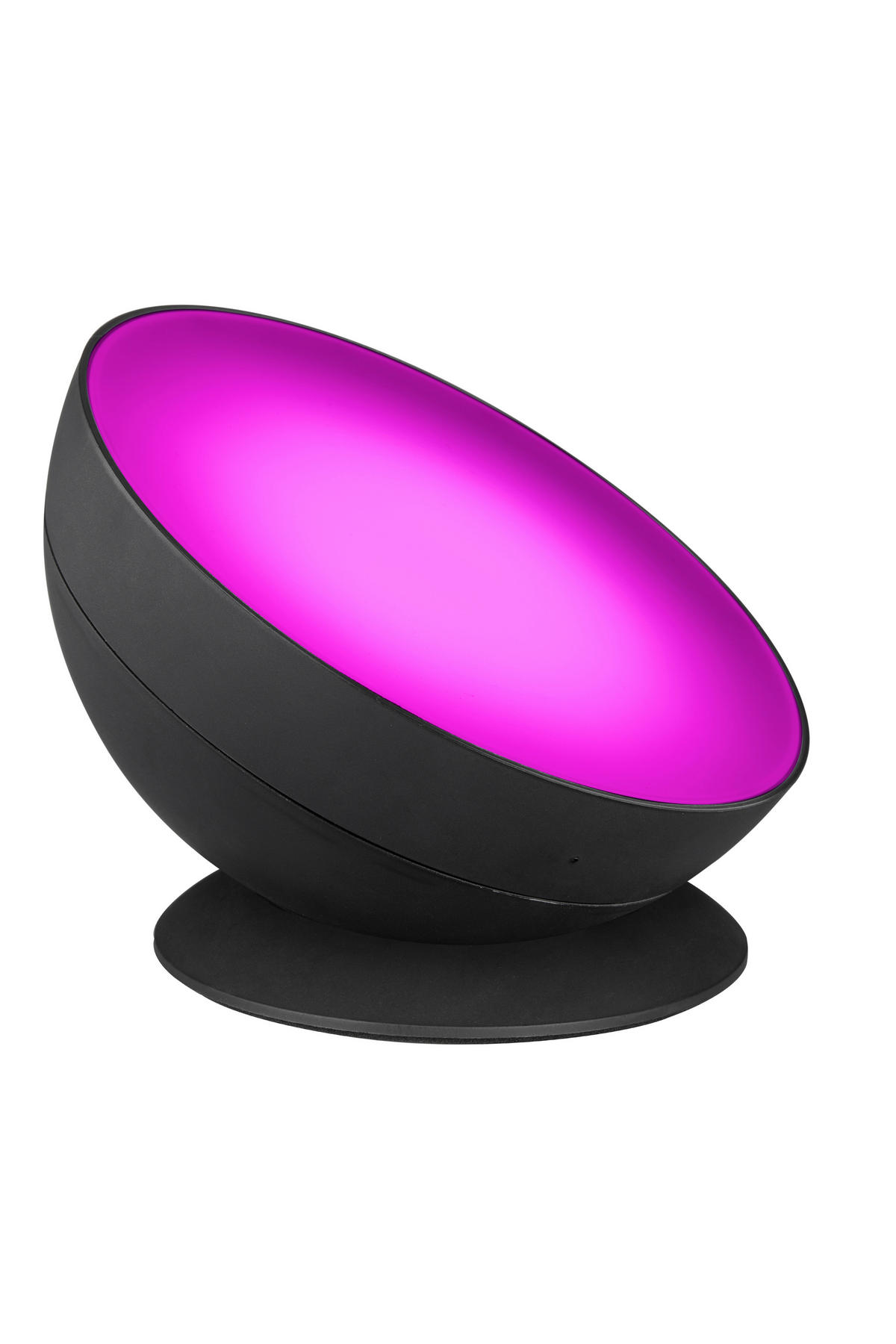 LED ASZTALI LÁMPA - fekete, Basics, műanyag (9,2/17,5cm) - Xora