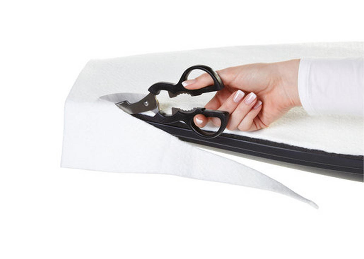 HUSĂ MASĂ DE CĂLCAT - alb, Basics, textil (45/140cm) - Leifheit
