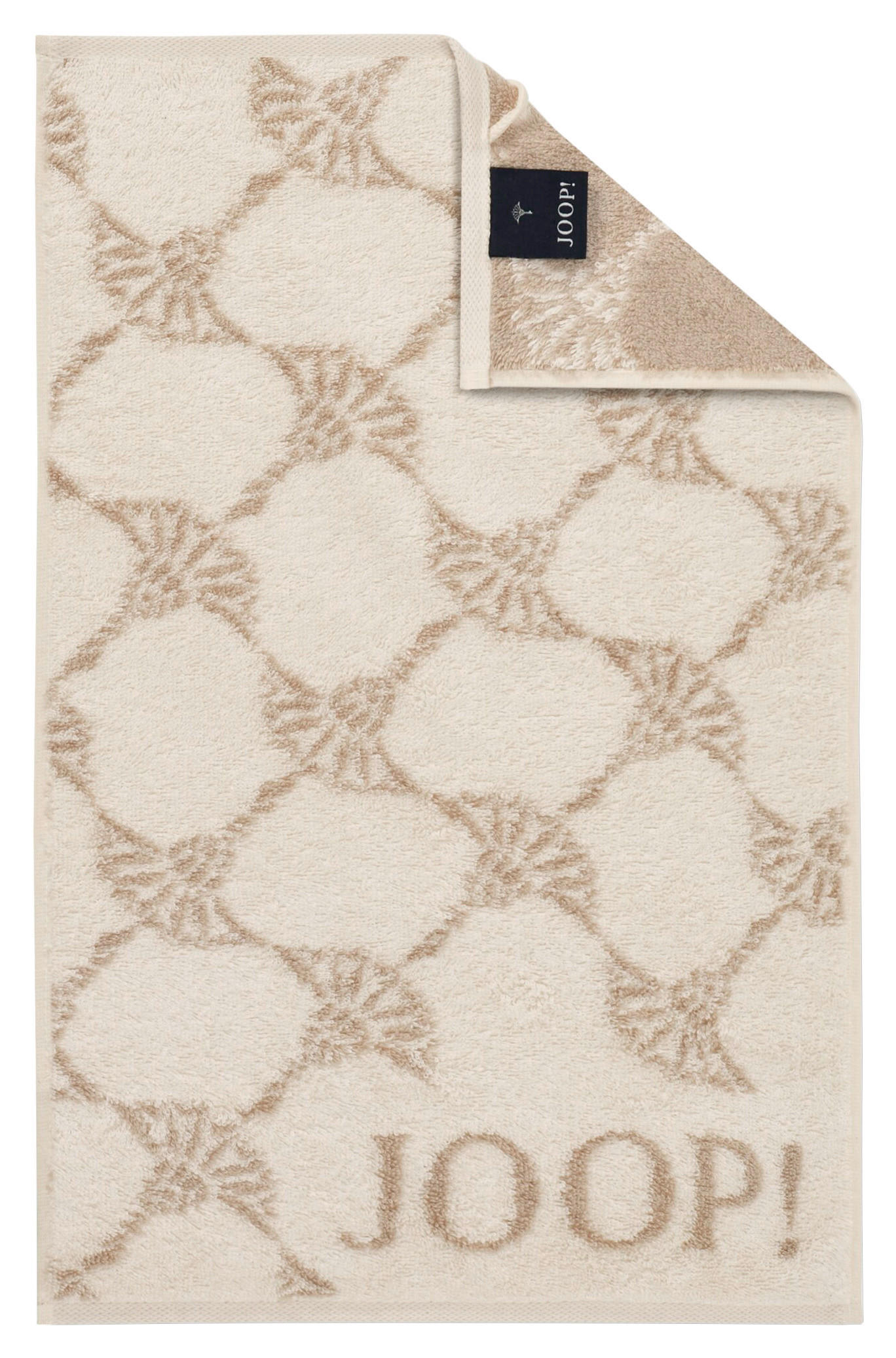 RUČNÍK PRO HOSTY, 30/50 cm, béžová - béžová, Basics, textil (30/50cm) - Joop!