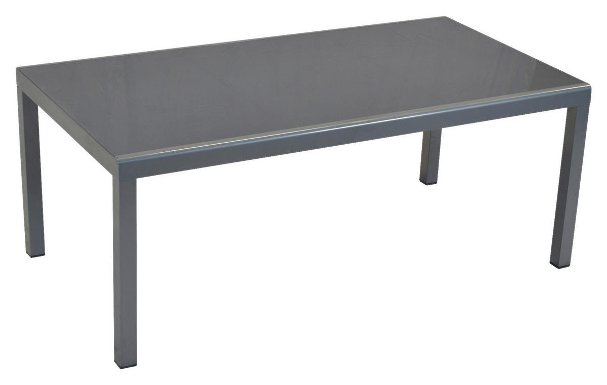 GARTENSET Aluminium  - Taupe/Silberfarben, MODERN, Textil/Metall - Gardenson