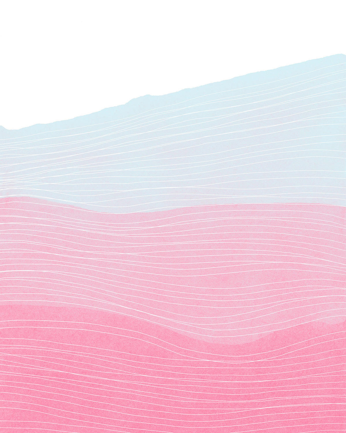 VLIESTAPETE  - Pink/Rosa, Basics (200/250cm) - Xora