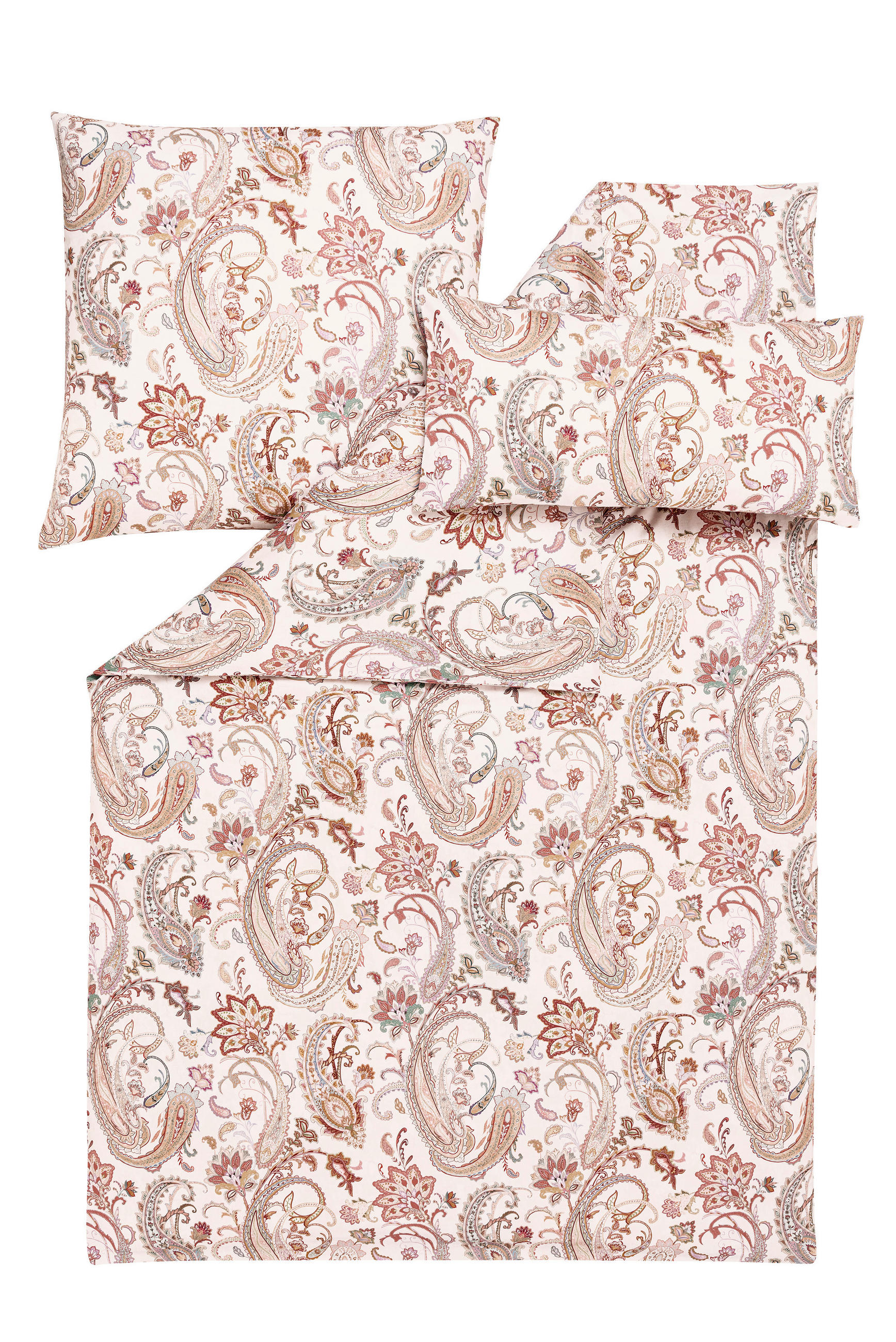 BETTWÄSCHE Atelier Makosatin 135/200 cm  - Beige, Design, Textil (135/200cm) - Estella