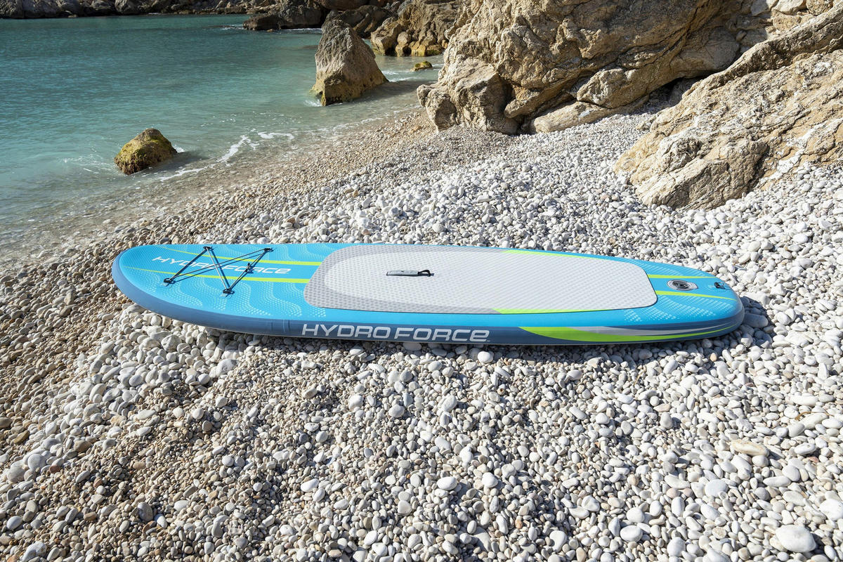 STAND-UP PADDLE BOARD HYDRO-FORCE  - Blau/Grau, KONVENTIONELL, Kunststoff/Metall (274/76/12cm) - Bestway