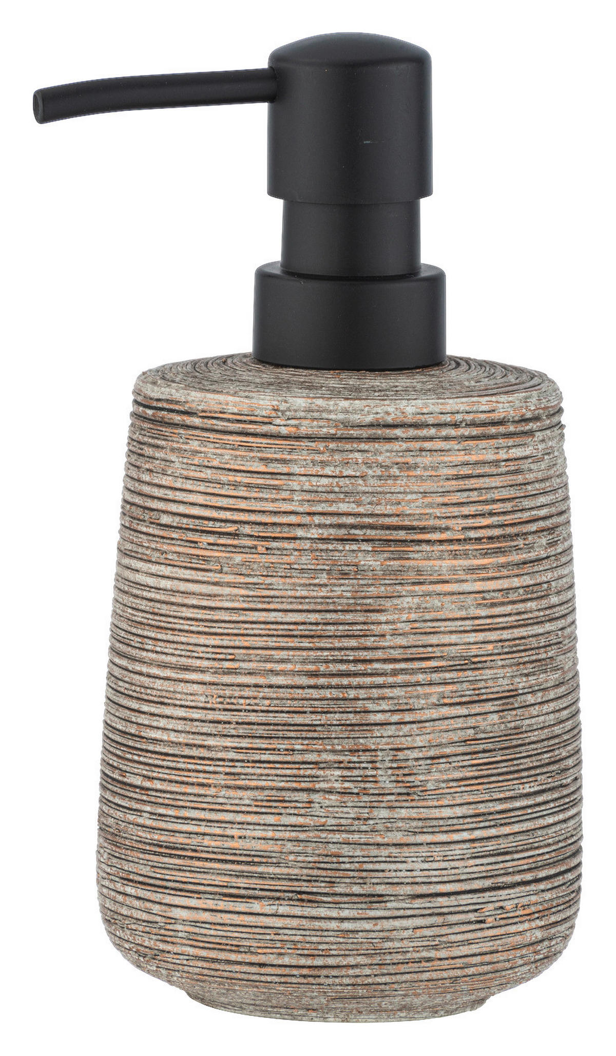 SEIFENSPENDER FEDIO  - Beige/Goldfarben, Basics, Keramik (8,5/17/8,5cm) - Wenko