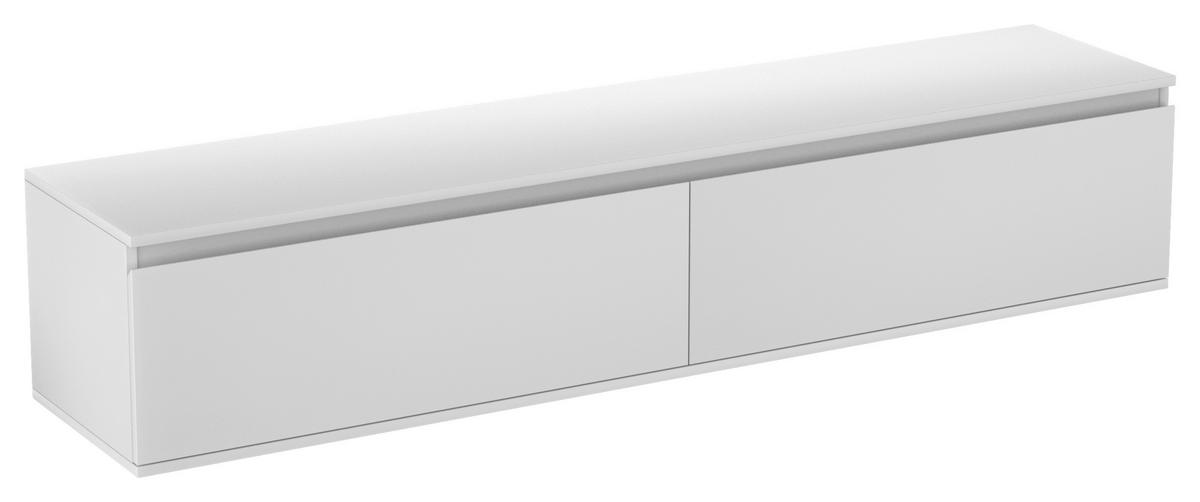 LOWBOARD  in 180/30/33 cm  - Weiß, Design, Holzwerkstoff (180/30/33cm) - Boxxx