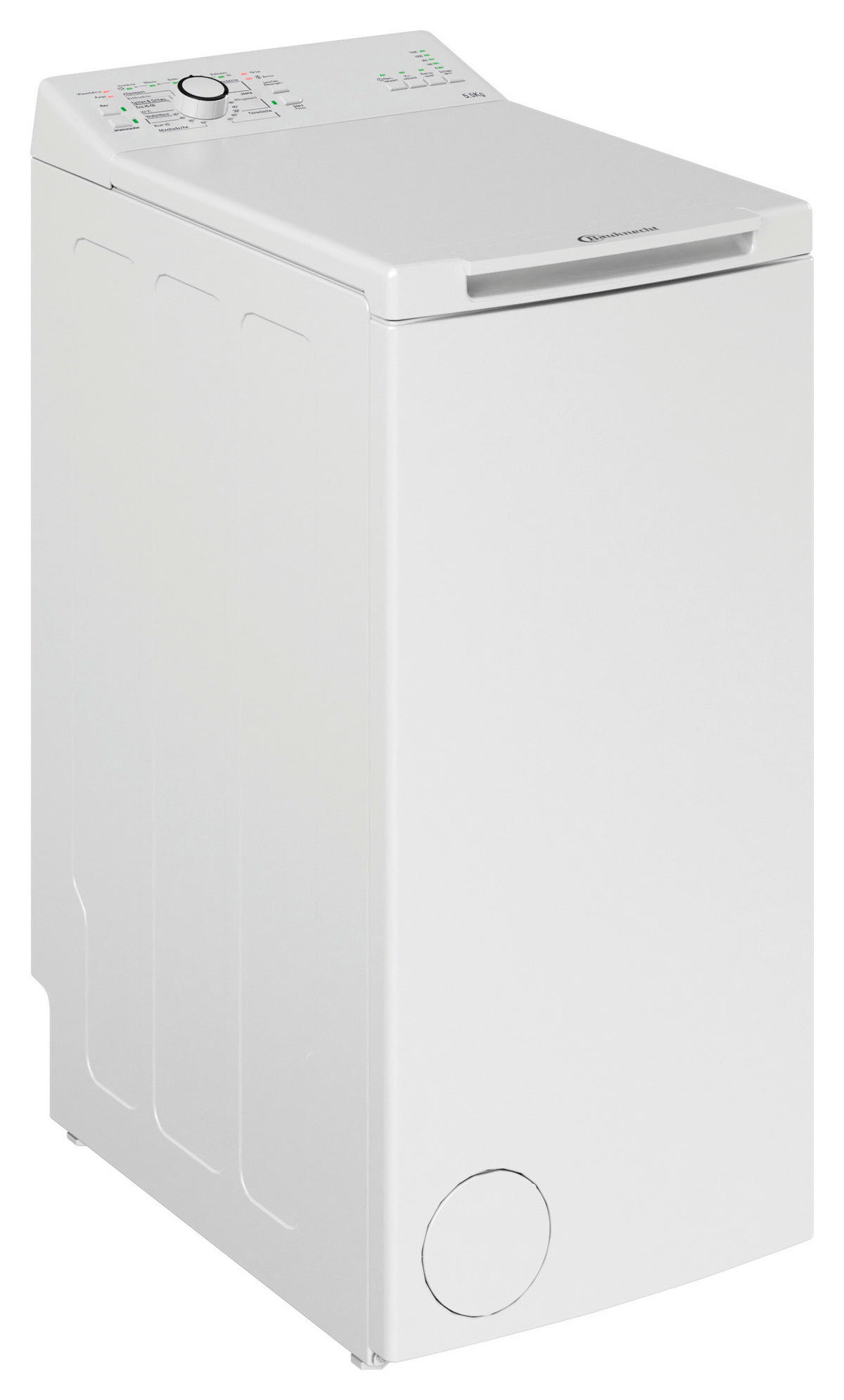 WASCHMASCHINE WAT PRIME 55 L3  - Weiß, Trend, Kunststoff/Metall (40/90/60cm) - Bauknecht
