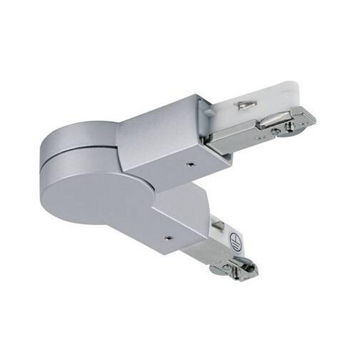 SCHIENENSYSTEM-VERBINDER URail 15,9/1,8 cm   - Chromfarben, Basics, Metall (15,9/1,8cm) - Paulmann