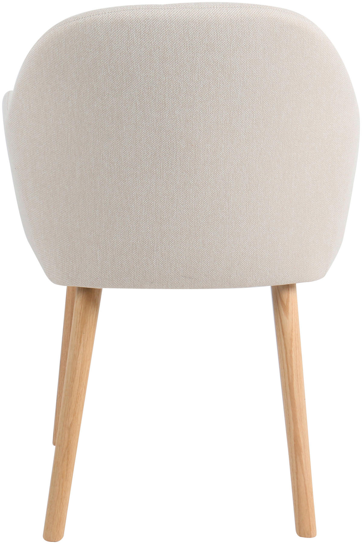 ARMLEHNSTUHL in Holz, Textil Naturfarben, Beige  - Beige/Naturfarben, MODERN, Holz/Textil (56/82/57cm) - MID.YOU