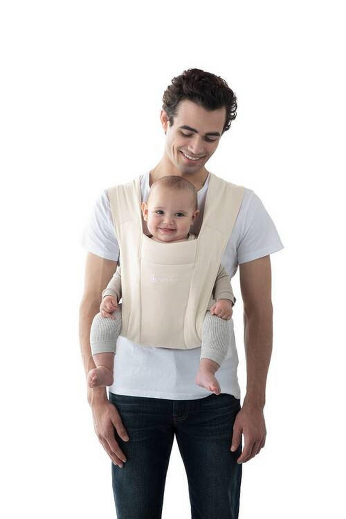 BABYTRAGE Embrace  - Creme, Basics, Textil (17,4/12,4/26,5cm) - Ergo Baby