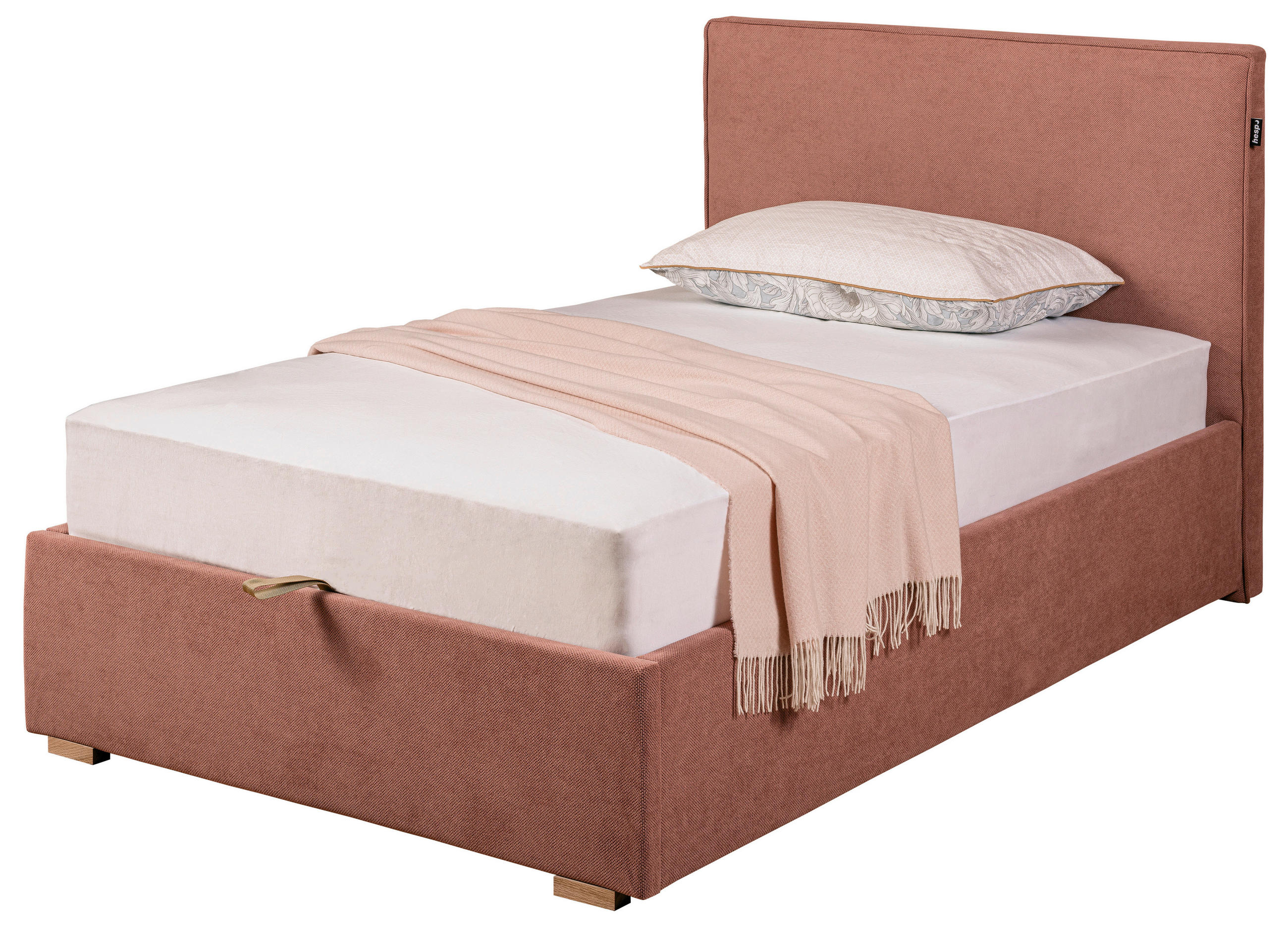 OBLAZINJENA POSTELJA   x  , leseni material  - barve hrasta, Basics, leseni material/les (160/200cm) - Hespo