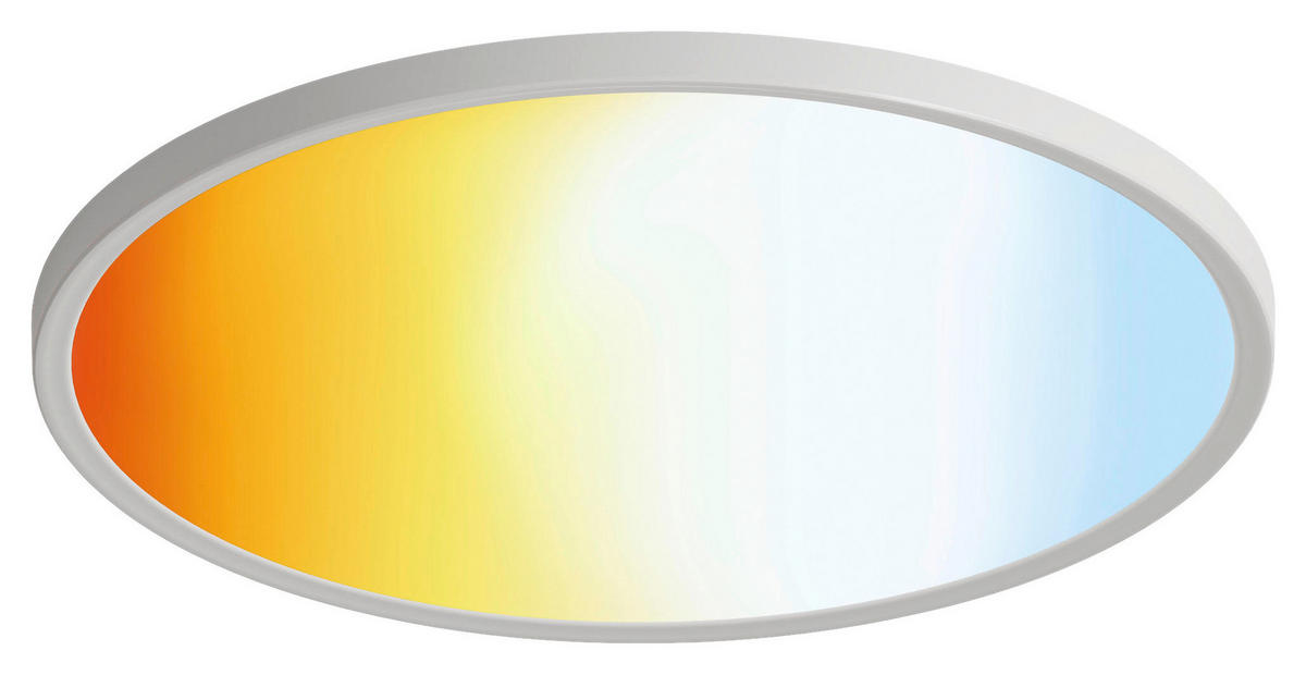 LED-PANEEL  - Weiß, LIFESTYLE, Kunststoff/Metall (42/2,9cm) - Tint