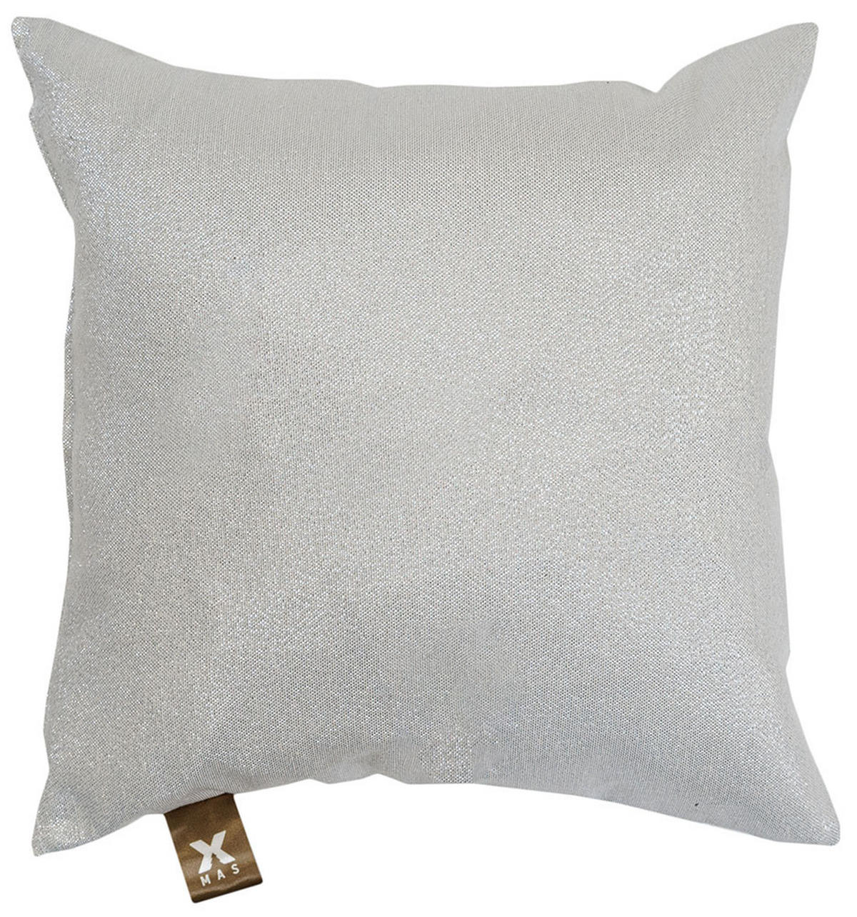 JASTUČNICA   40/40 cm  CHRIS EXCLUSIVE  - srebrne boje/bež, Konvencionalno, tekstil (40/40cm) - X-Mas