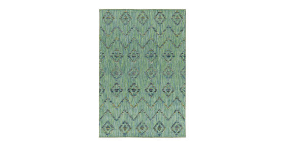 FLACHWEBETEPPICH 80/150 cm Bahama  - Grün, Design, Textil (80/150cm) - Novel