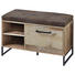 GARDEROBENBANK 79/49/38 cm - Anthrazit/Naturfarben, Trend, Holzwerkstoff/Textil (79/49/38cm) - Voleo GARDEROBENBANK 79/49/38 cm - Anthrazit/Naturfarben, Trend, Holzwerkstoff/Textil (79/49/38cm) - Voleo