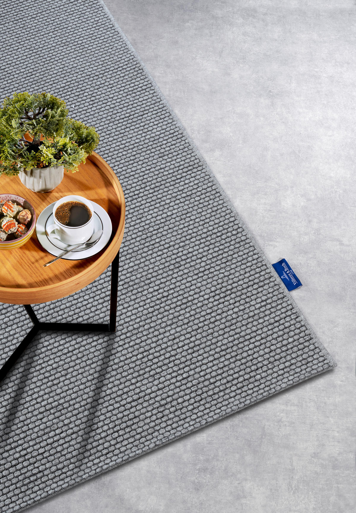 WEBTEPPICH 200/290 cm Kollektion 1843 Grau, Beige  - Beige/Grau, Basics, Kunststoff/Textil (200/290cm) - Villeroy & Boch