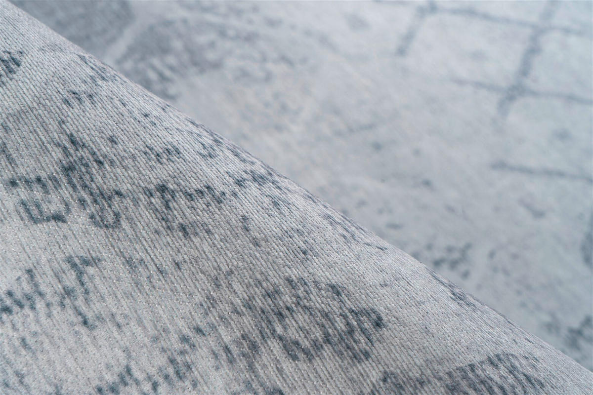 FLACHWEBETEPPICH 200/290 cm Prayer 600 Grau Grau  - Grau, KONVENTIONELL, Textil (200/290cm)