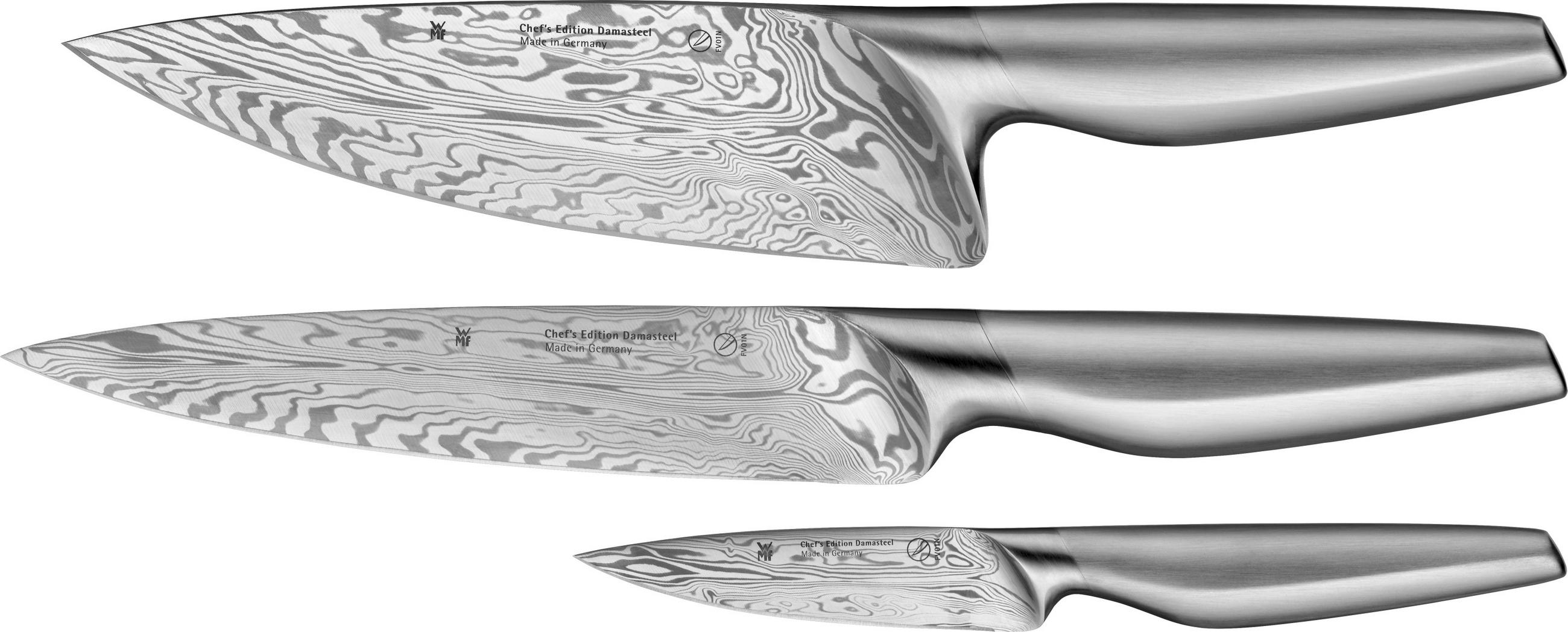 MESSERSET Chef's Edition Damasteel 3-teilig  - Basics - WMF