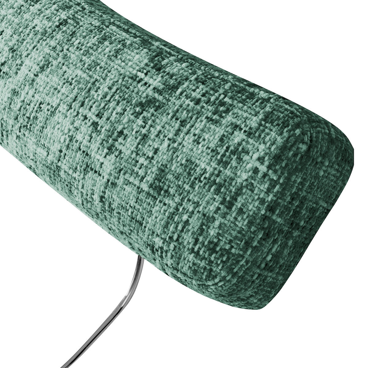 KOPFSTÜTZE 52/17/14 cm  Webstoff  - Silberfarben/Grün, Design, Textil (52/17/14cm) - Livetastic