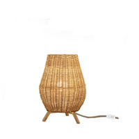 LED-DEKOLEUCHTE SAONA 22,5/32,5/22,5 cm  - Naturfarben, Basics, Naturmaterialien (22,5/32,5/22,5cm) - Newgarden