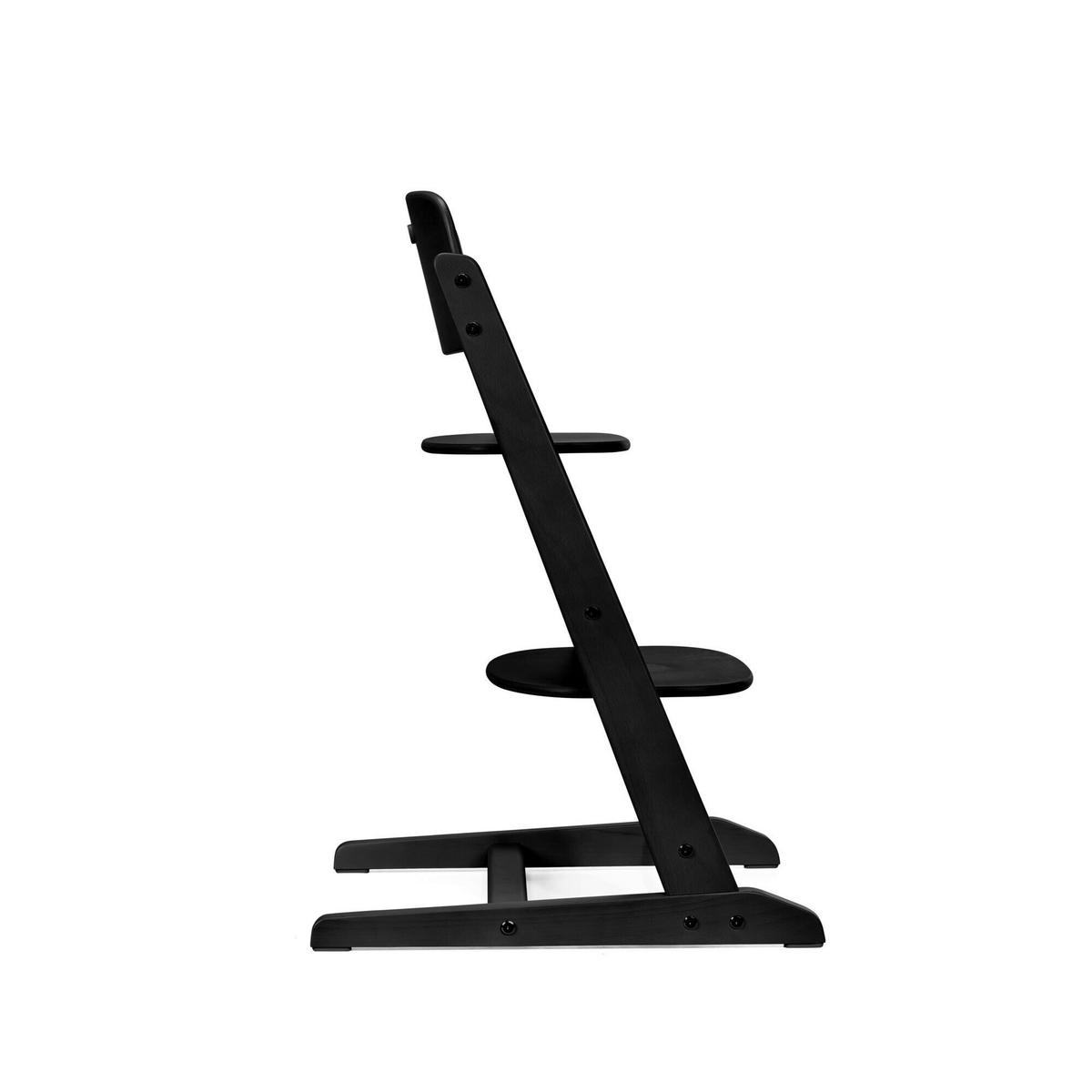 HOCHSTUHL-SET Iris 3 in 1 Schwarz Hochglanz Stunning Black  - Schwarz Hochglanz, Basics, Holz (58/48/84cm) - cybex GOLD