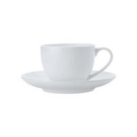 ŠÁLKA NA ESPRESSO jemný kostný porcelán (fine bone china) keramika  - biela, Basics, keramika (100ml) - Maxwell & Williams