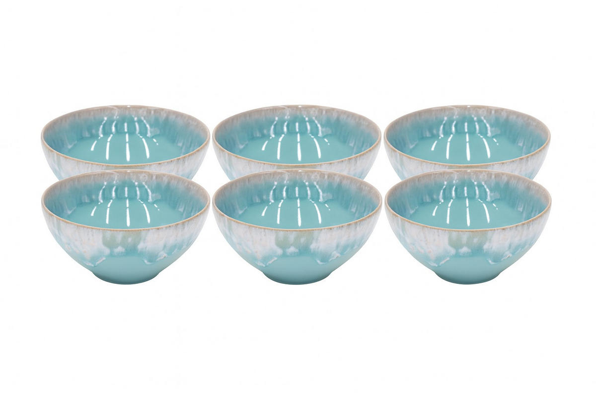 MÜSLISCHALENSET TAORMINA 15 cm  - Türkis, Basics, Keramik (15cm) - Costa Nova