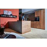 EINBAUKÜCHE LEGNO  - Eichefarben/Anthrazit, Natur, Holzwerkstoff/Stein - Nolte Küchen