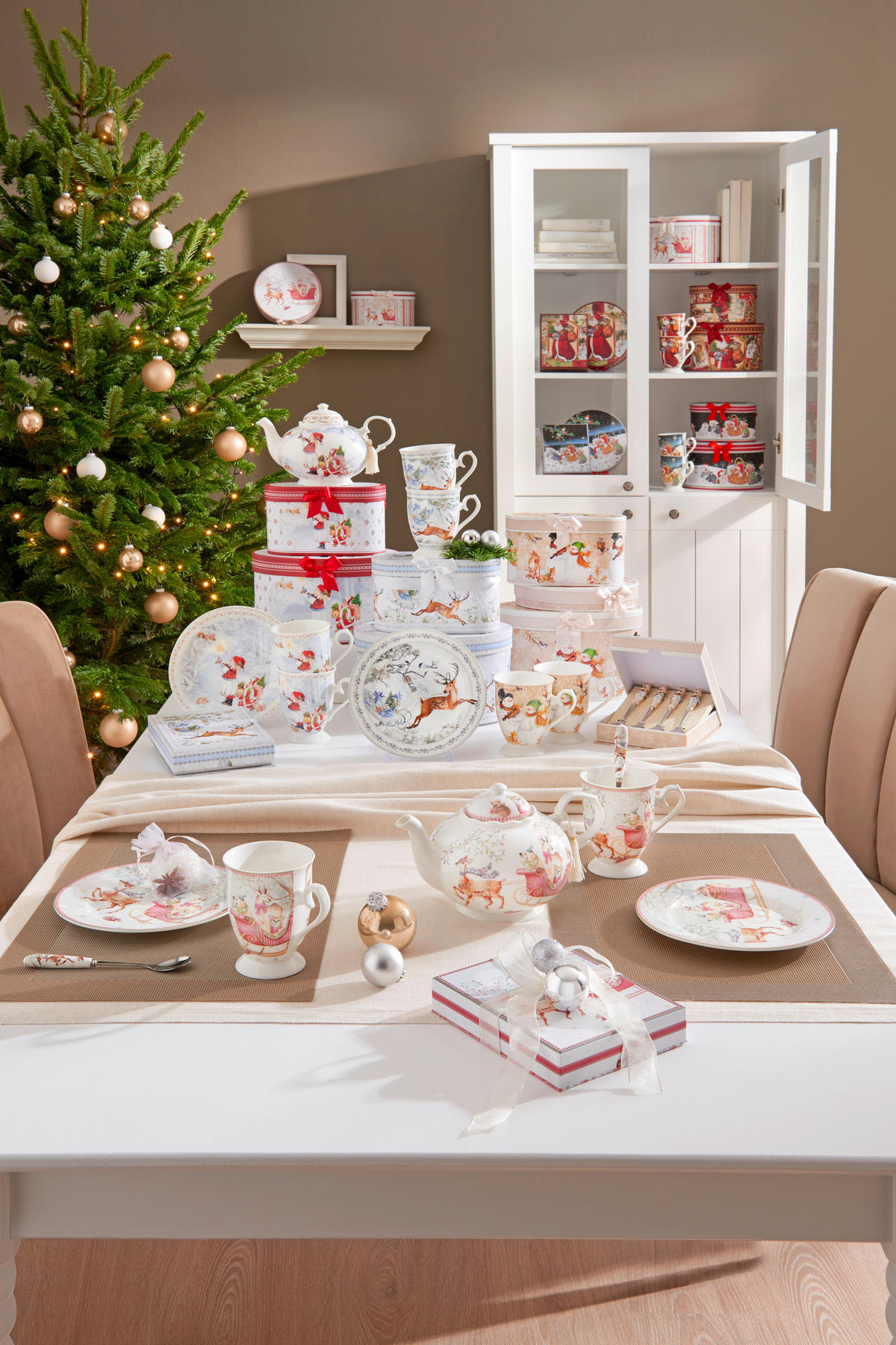 CEAINIC  - multicolor, Lifestyle, ceramică (22,8/14cm) - X-Mas