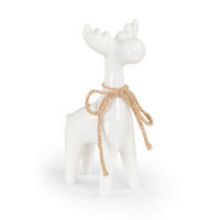 DEKOELCH  - Weiß, Basics, Keramik (8/5,3/14cm) - X-Mas