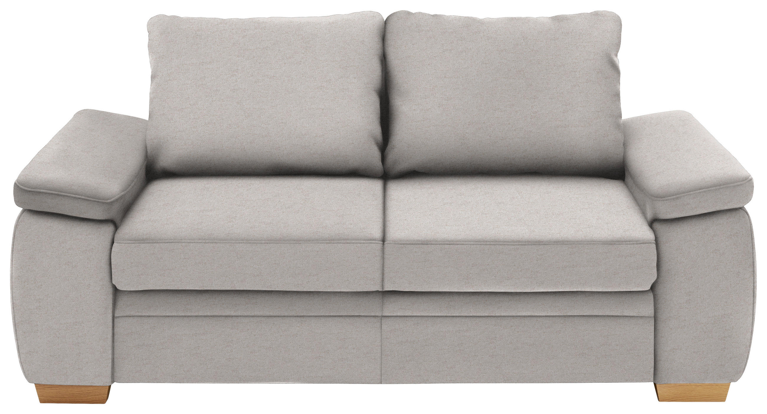 SCHLAFSOFA Naturfarben  - Naturfarben, KONVENTIONELL, Holz/Textil (196/90/100cm) - Beldomo Style