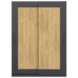 AKTENSCHRANK Hickory  - Hickory, Basics, Holzwerkstoff (160/220,5/42,6cm) - Moderano