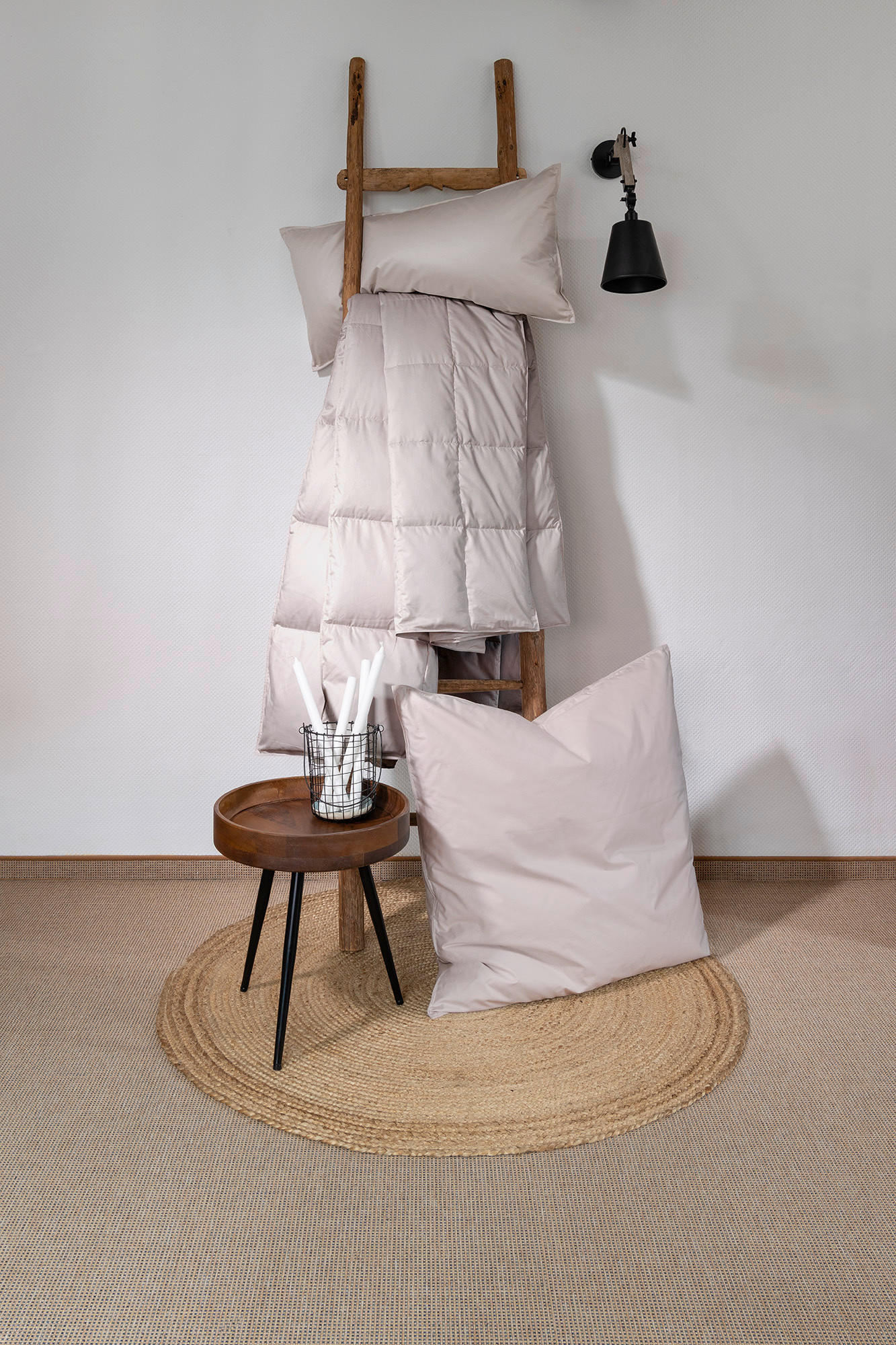 GANZJAHRESDECKE Golf von Alaska 155/220 cm - Weiß, Basics, Textil (155/220cm) - Centa-Star