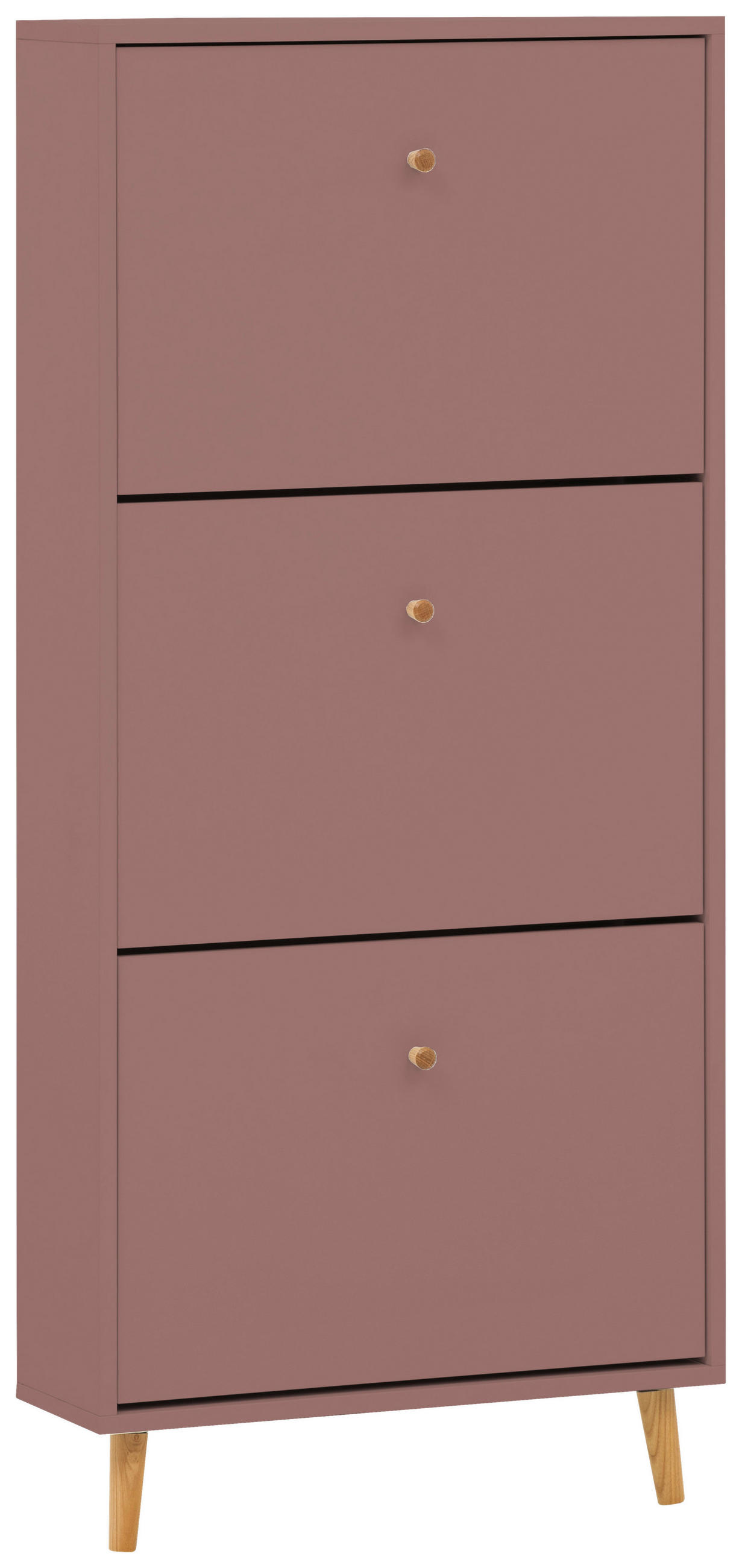 SCHUHKIPPER  in 59,8/131/19,55 cm  - Mauve, Design, Holz/Holzwerkstoff (59,8/131/19,55cm) - MID.YOU