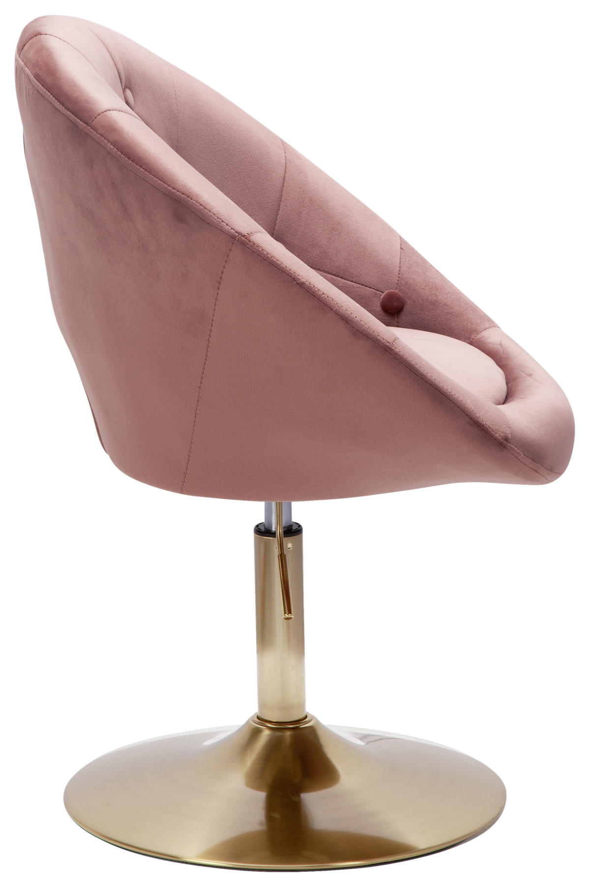STUHL - Goldfarben/Rosa, KONVENTIONELL (67/100/62cm) - MID.YOU