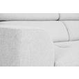 ECKSOFA Hellgrau Struktur  - Hellgrau/Schwarz, Design, Kunststoff/Textil (205/284cm) - Xora