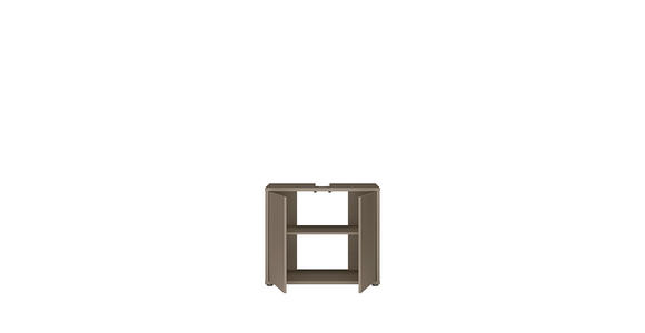 WASCHTISCHUNTERSCHRANK  - Taupe/Grau, MODERN, Holzwerkstoff/Kunststoff (74,5/63,9/34,9cm) - Xora