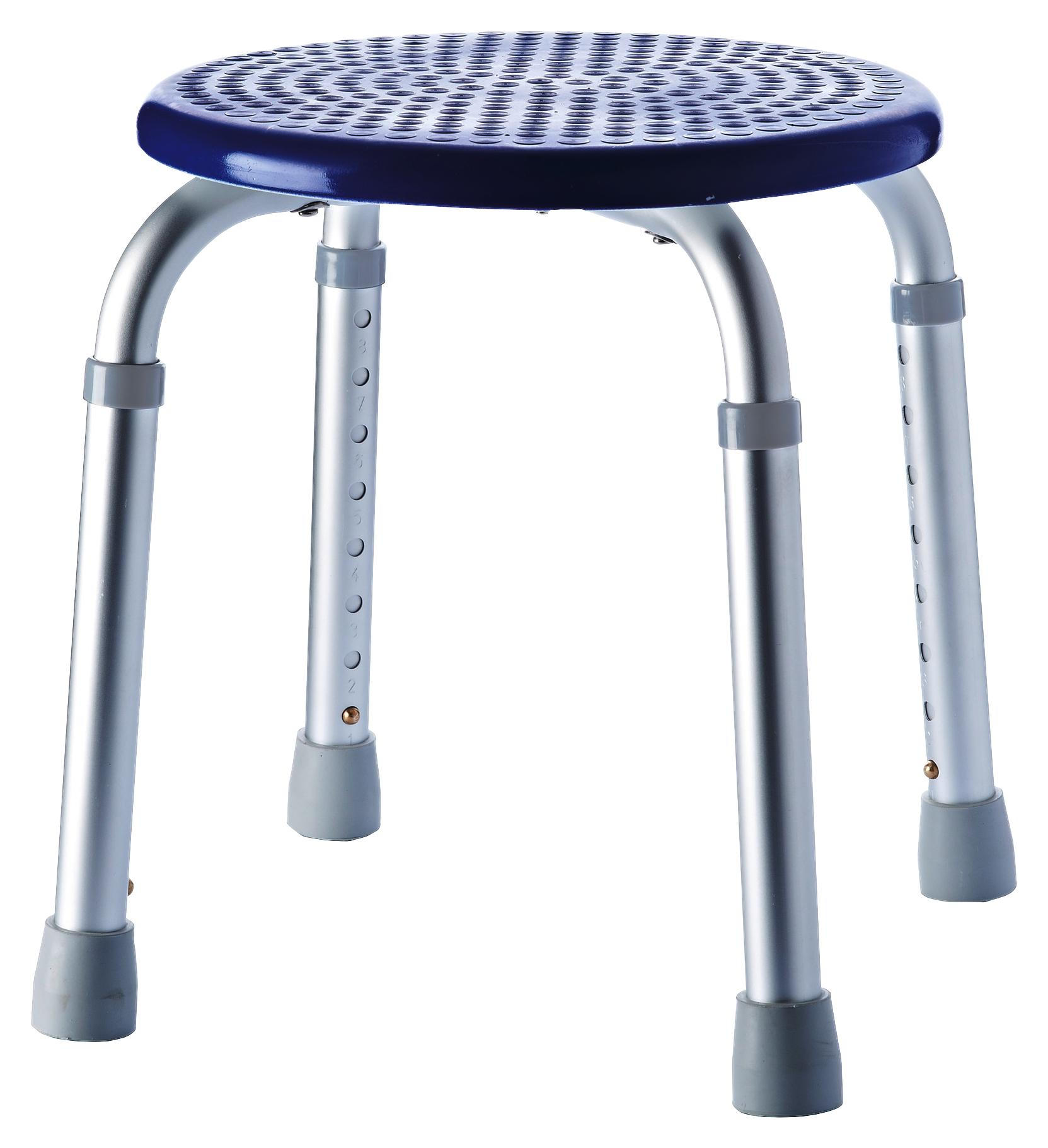 Duschhocker Metall, Kunststoff