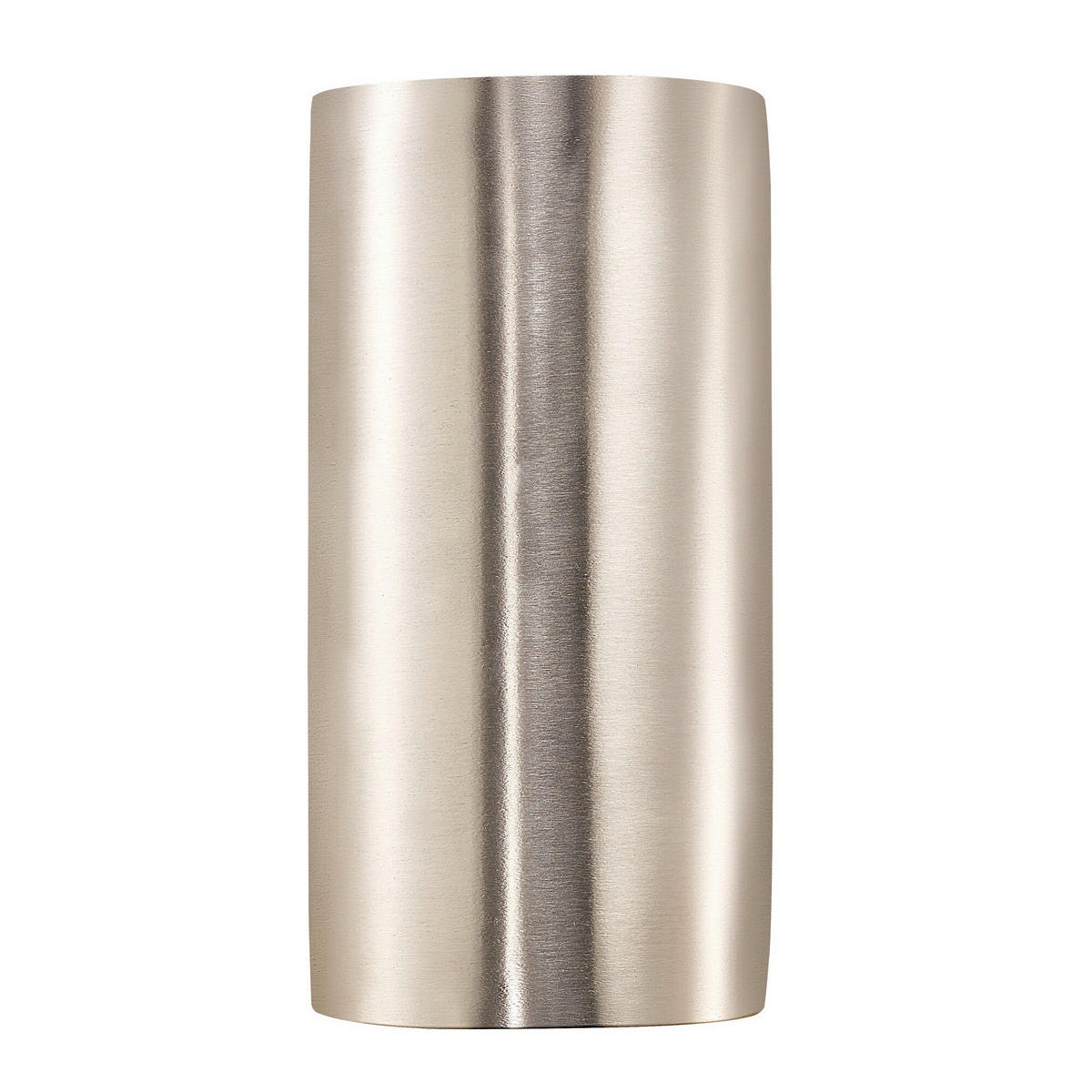 AUßENWANDLEUCHTE 8,7/10/17,2 cm   - Edelstahlfarben, Design, Metall (8,7/10/17,2cm) - Nordlux