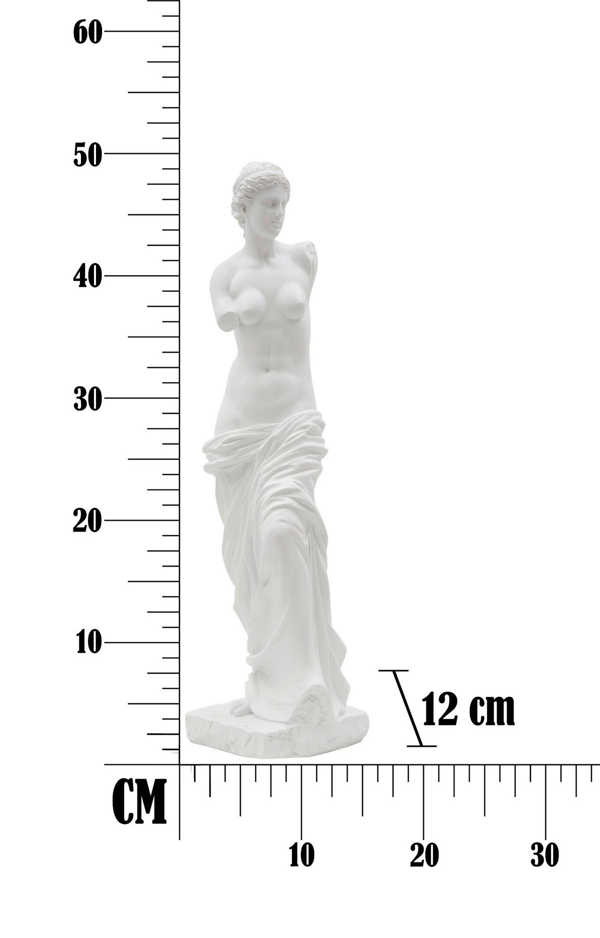 SOŠKA - bílá, Basics, plast (14/49/12cm)
