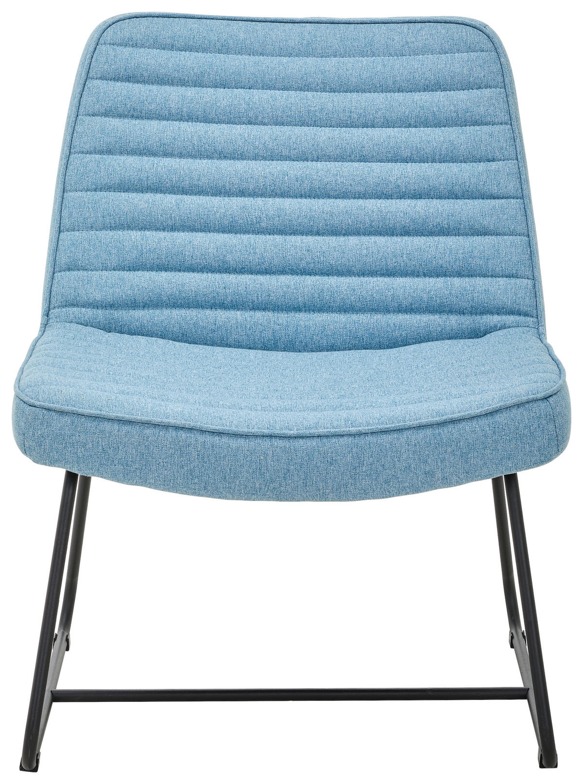 KŘESLO, textil, modrá - modrá/černá, Moderní, kov/textil (66/85/69cm) - P & B