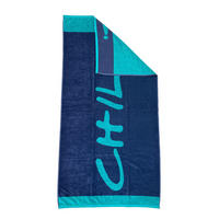 RUČNIK ZA PLAŽU 80/160/160 cm , tamno plava  Beach towel 80x160 cm chill  - tamno plava, Konvencionalno, tekstil (80/160/160cm) - Esposa