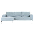 Freisteller von Carryhome ECKSOFA Mintgrün, Hellblau Cord.