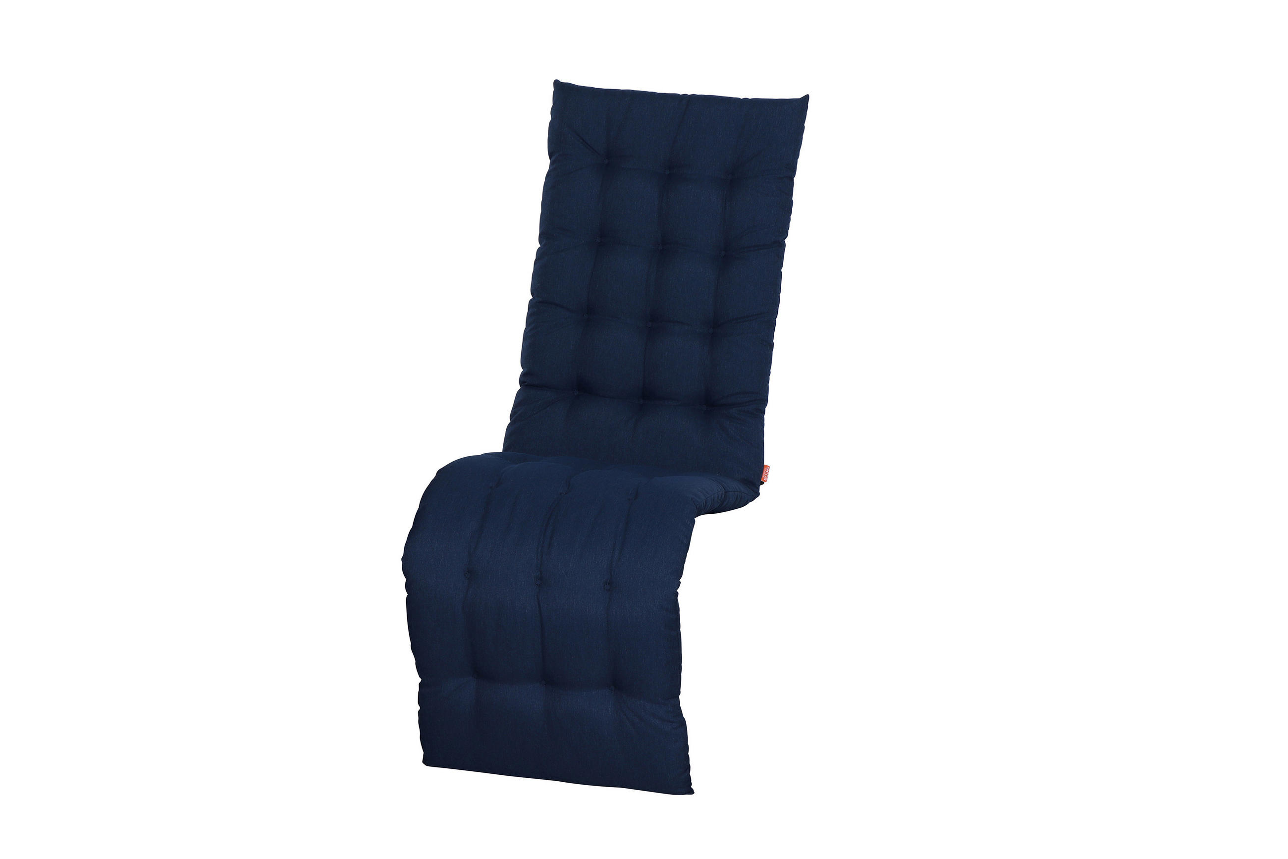 LIEGENAUFLAGE Uni  - Blau, KONVENTIONELL, Textil (48/6/160cm) - Siena Garden