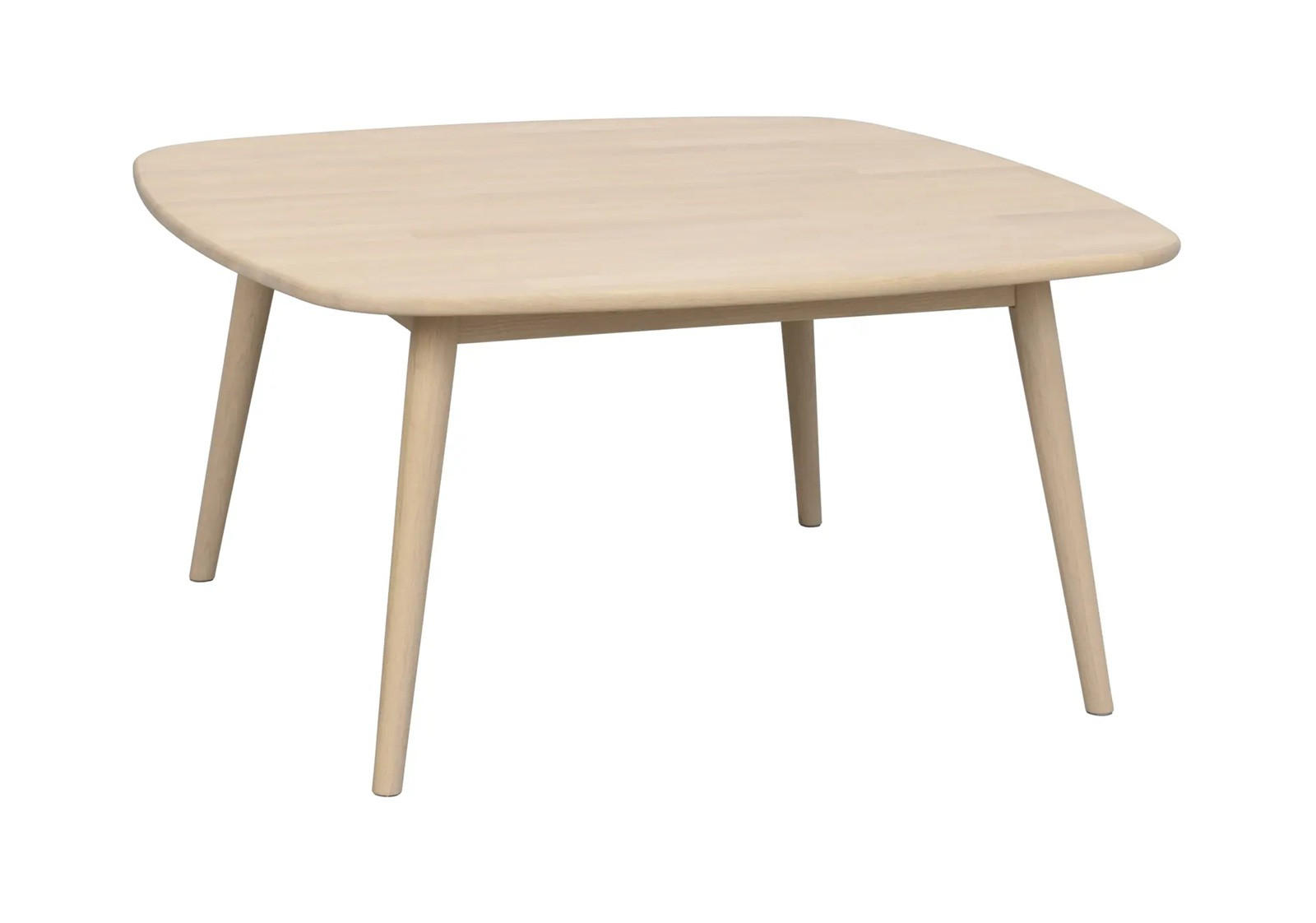 SOFFBORD i trä 90/90/45 cm  - ek Bianco, Klassisk, trä (90/90/45cm) - Rowico