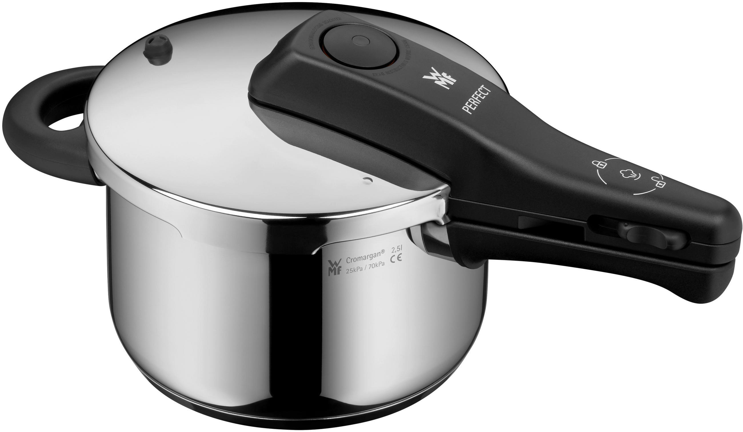 SCHNELLKOCHTOPF  2,5 l  - Edelstahlfarben, Basics, Metall (2,5l) - WMF